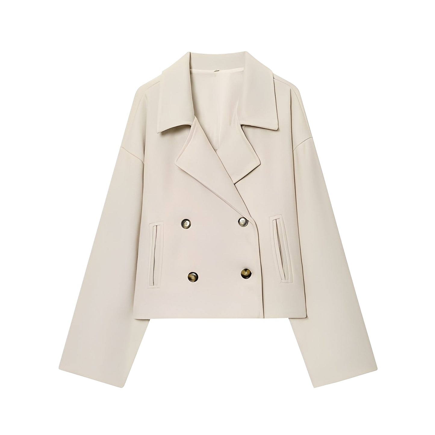 Éléna - Elegancki krótki płaszcz damski