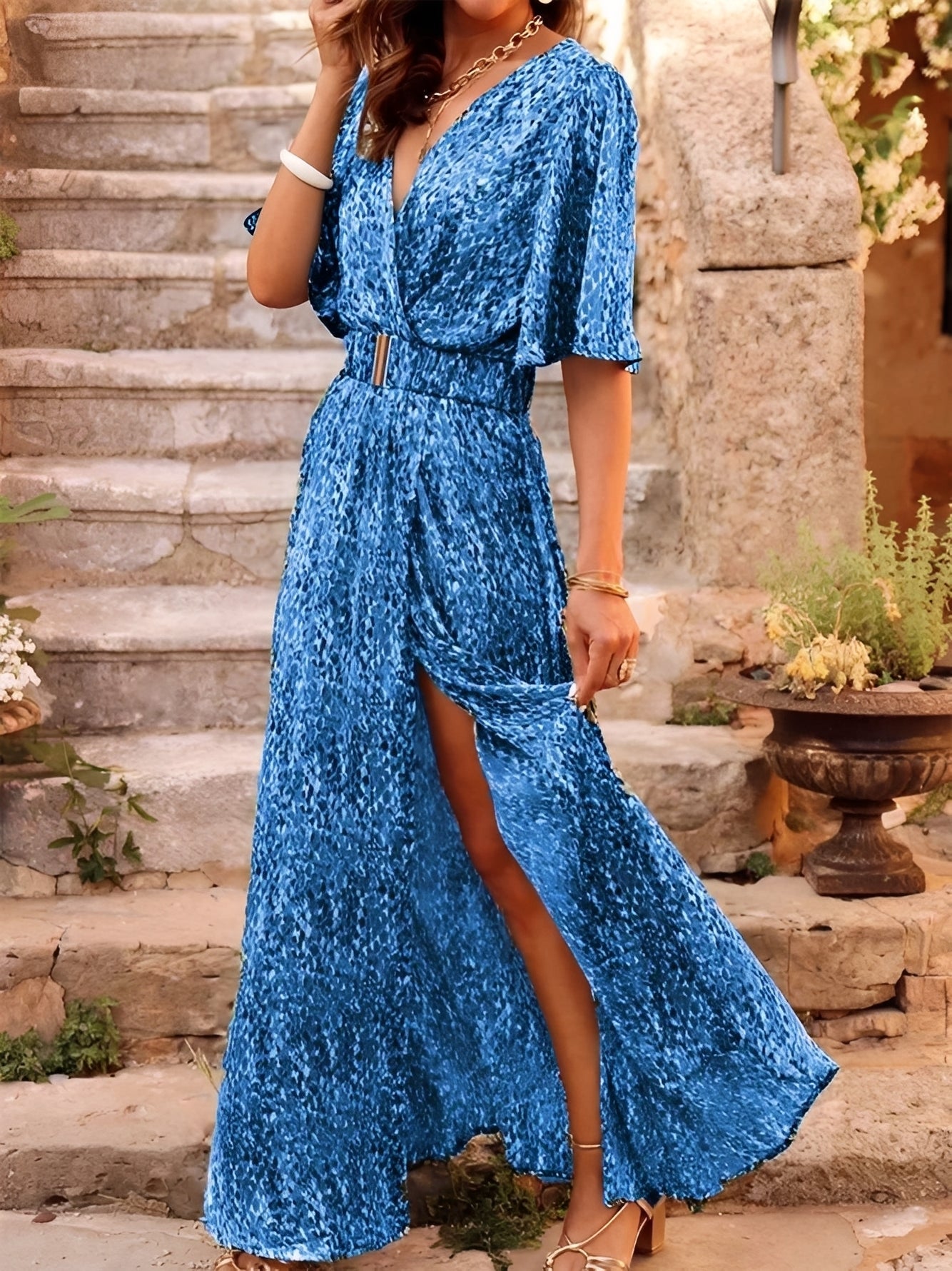 Rina - Stylowa, zwiewna sukienka dla kobiet