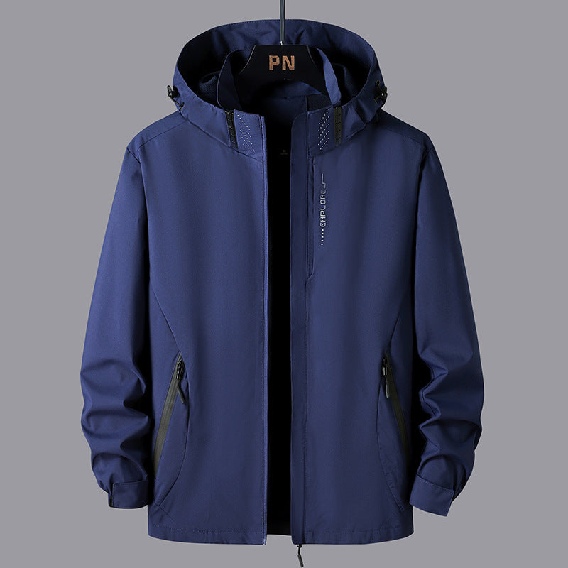 Reece - Modna unisex kurtka z kapturem
