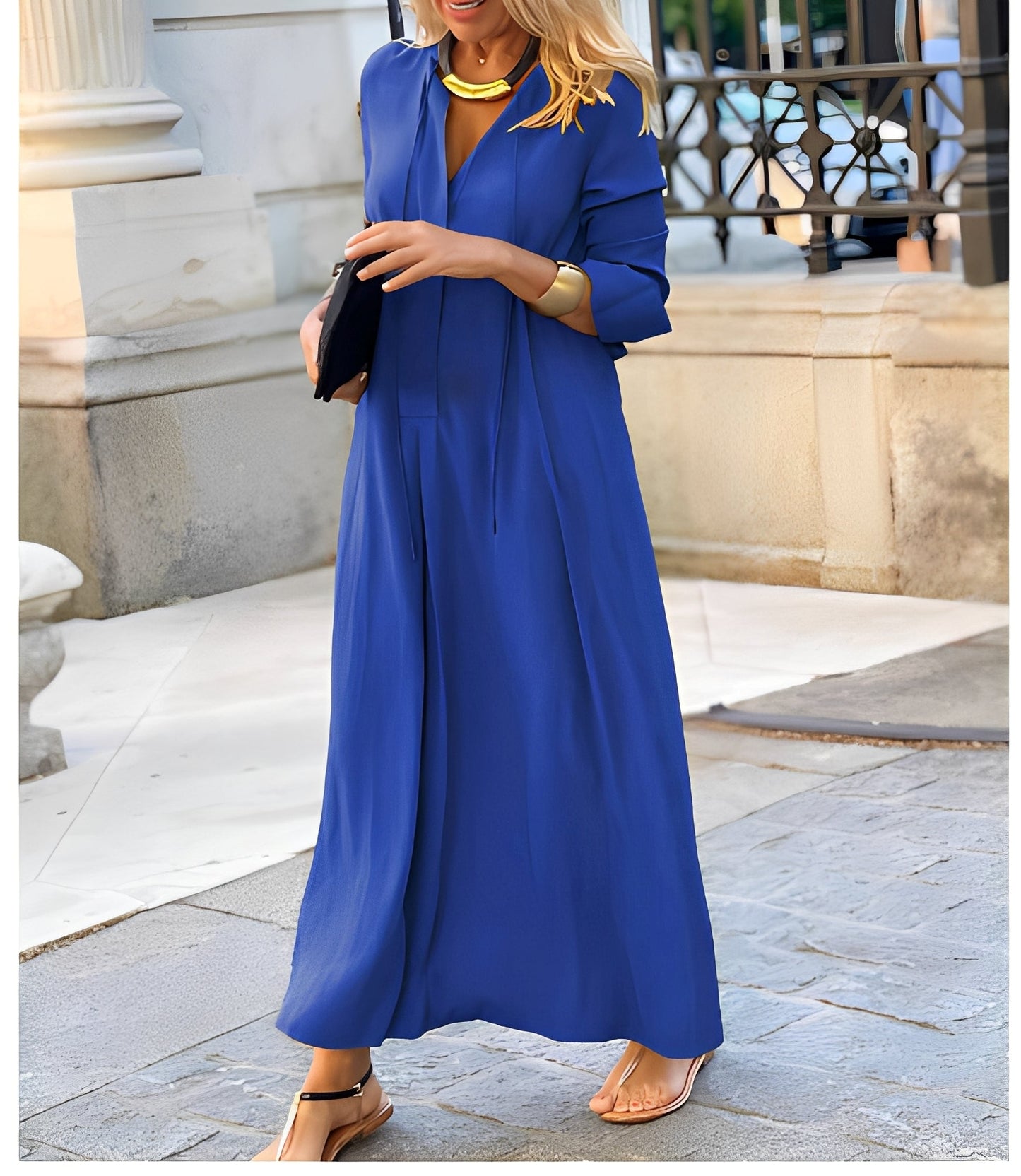 Christèle - Sukienka luźna i wygodna dla kobiet