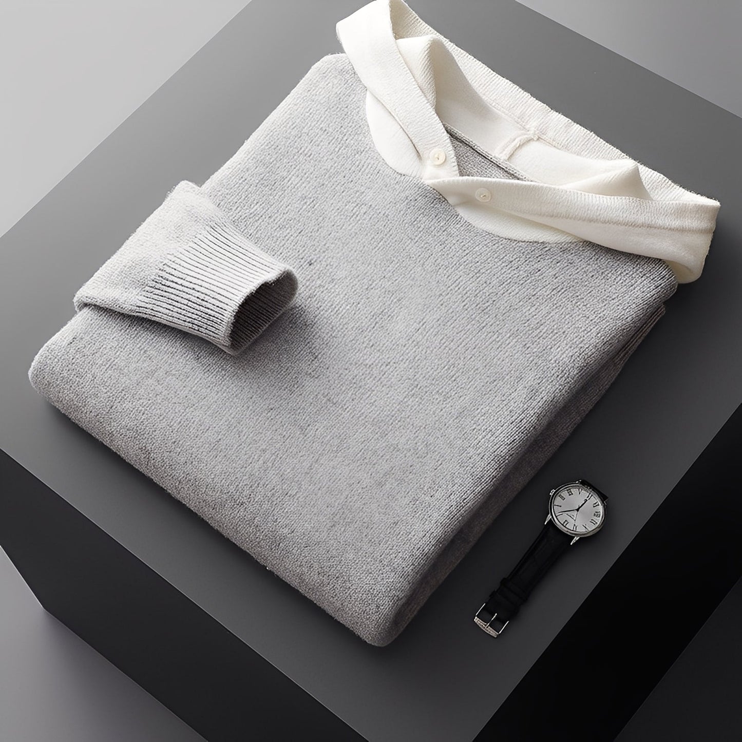 Darius - Stylowa, ciepła bluza z kapturem dla panów