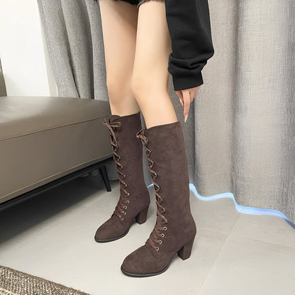 Bonnie - Stylowe damskie kozaki do kolan