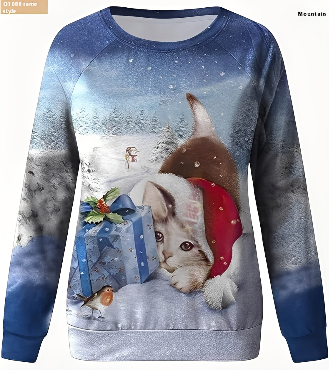 Quinty - Sweter świąteczny dla kobiet