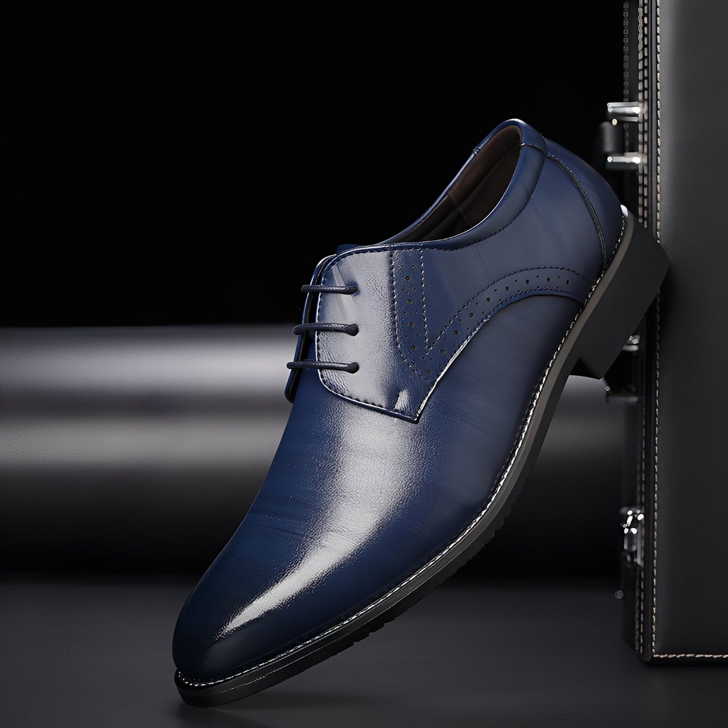 Beckham - Stylowe Sznurowane Buty Brogu dla Mężczyzn