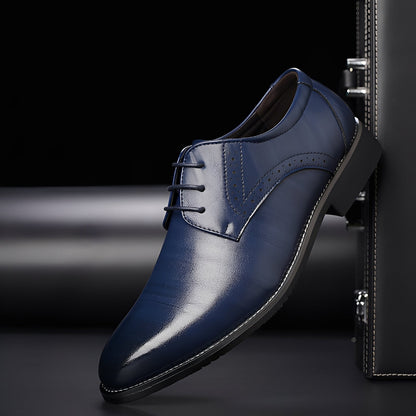 Beckham - Stylowe Sznurowane Buty Brogu dla Mężczyzn