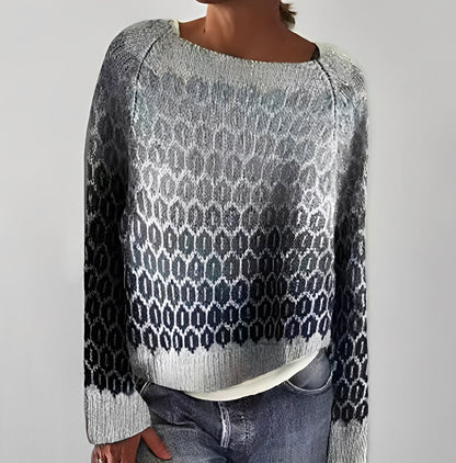 Maryann - Elegancki retro sweter dla kobiet
