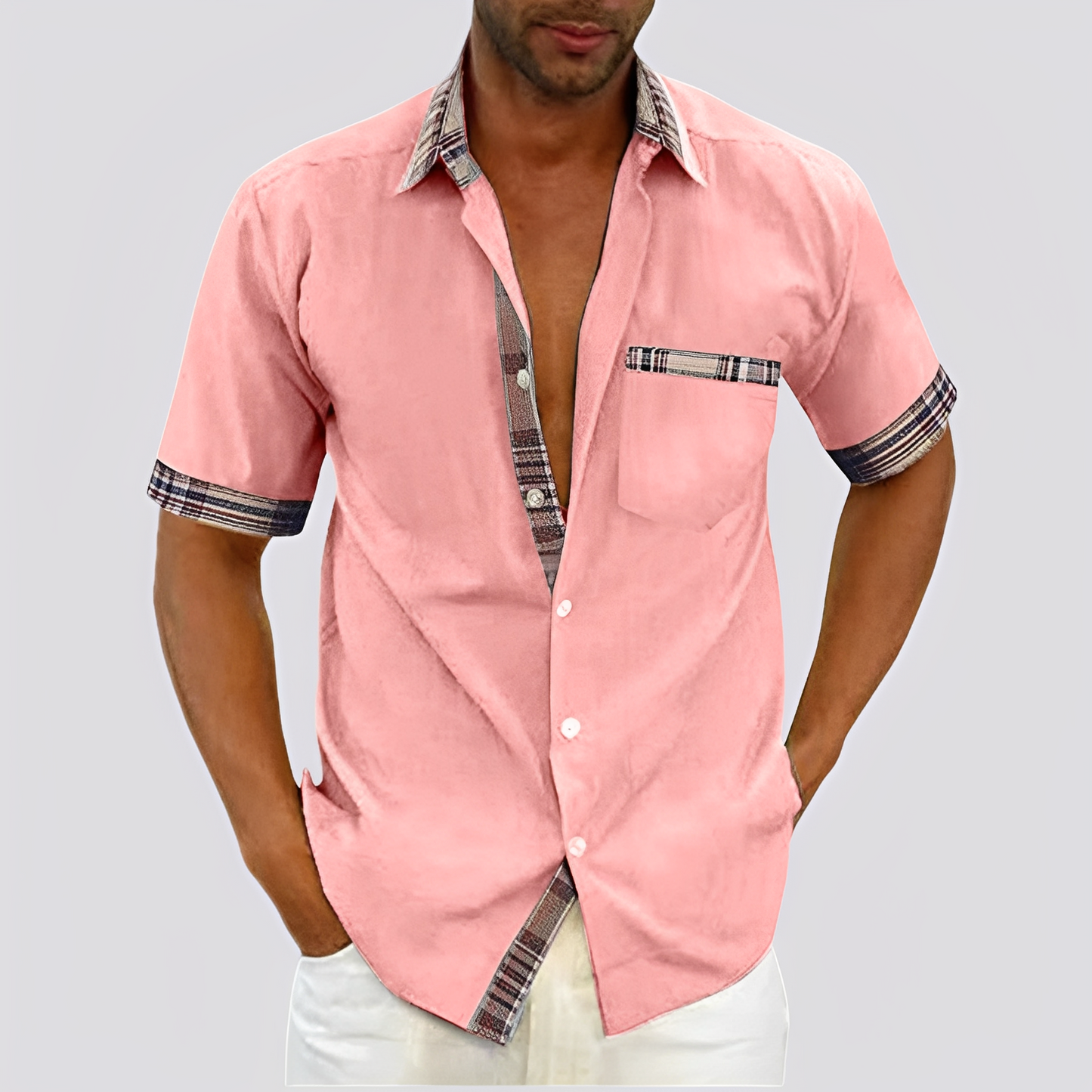 Matt - Stylowa koszula z krótkim rękawem dla mężczyzn