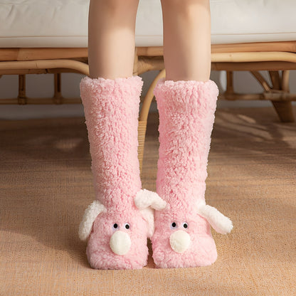 Krystelle - Stylowe, urocze, ciepłe skarpety do domu dla kobiet