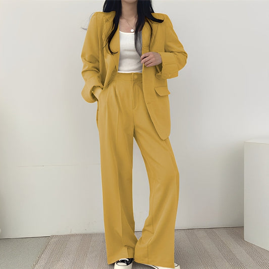 Meghan - Elegancki tweedowy komplet dwuczęściowy dla kobiet