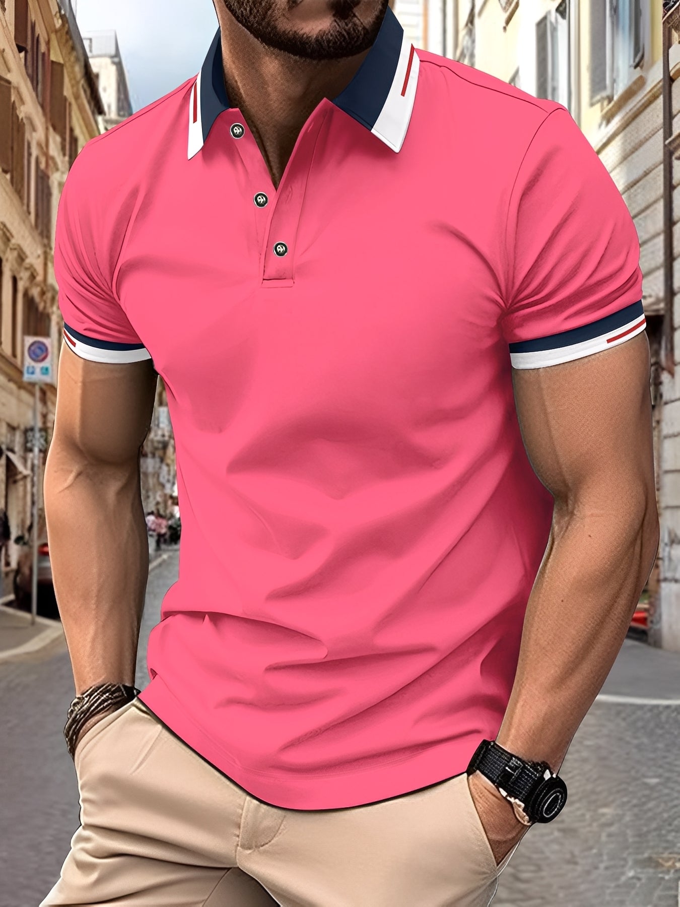 Raymund - Stylowa męska koszulka polo