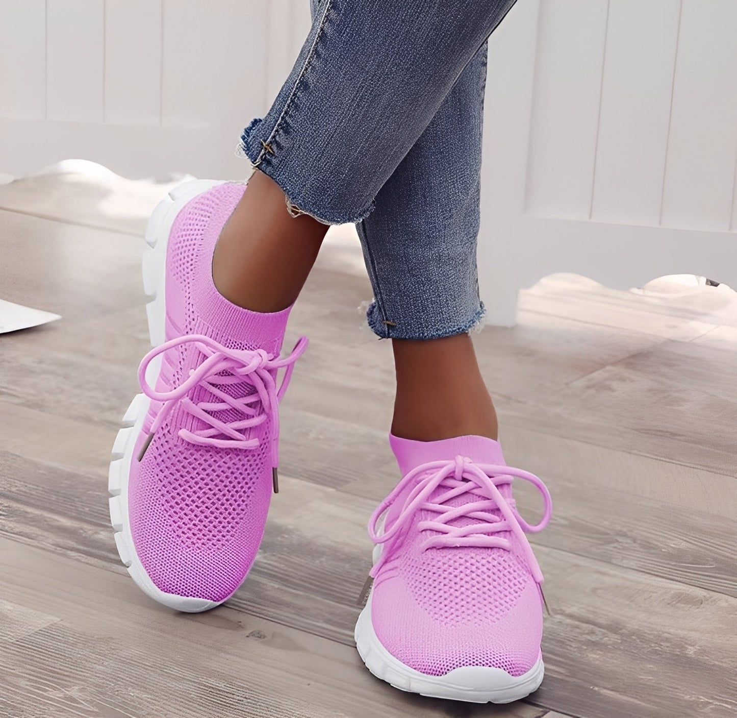 Amanda - Buty sportowe z siateczki dla kobiet z ortopedycznym wsparciem