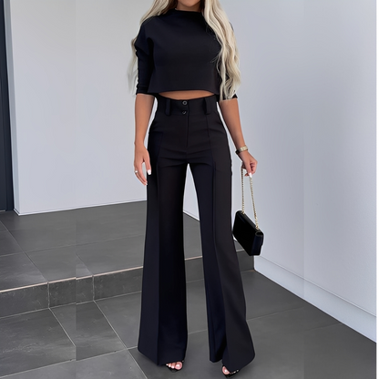 Mélisande - Stylowa bluzka i spodnie dla kobiet