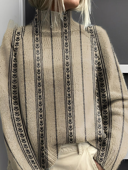 Giselle - Stylowy, kolorowy golf dla kobiet