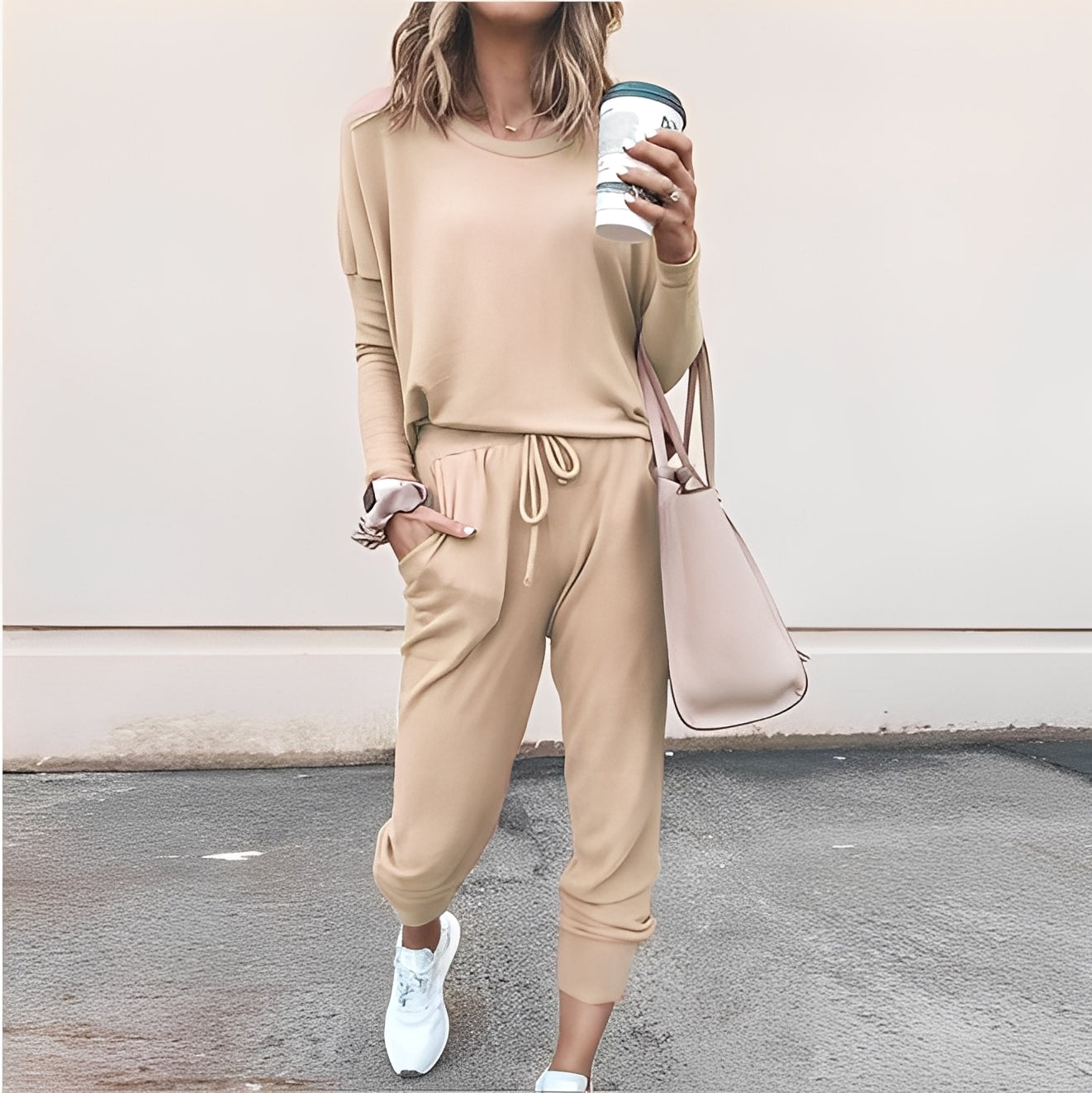 Danielle - Luźny dres treningowy dla kobiet