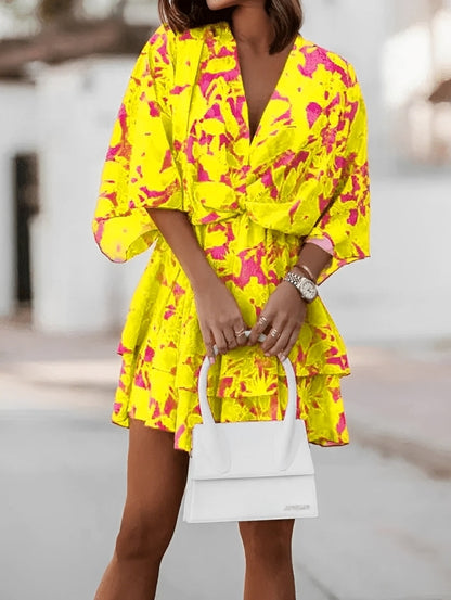 Chantelle - Stylowa, luźna sukienka mini dla kobiet