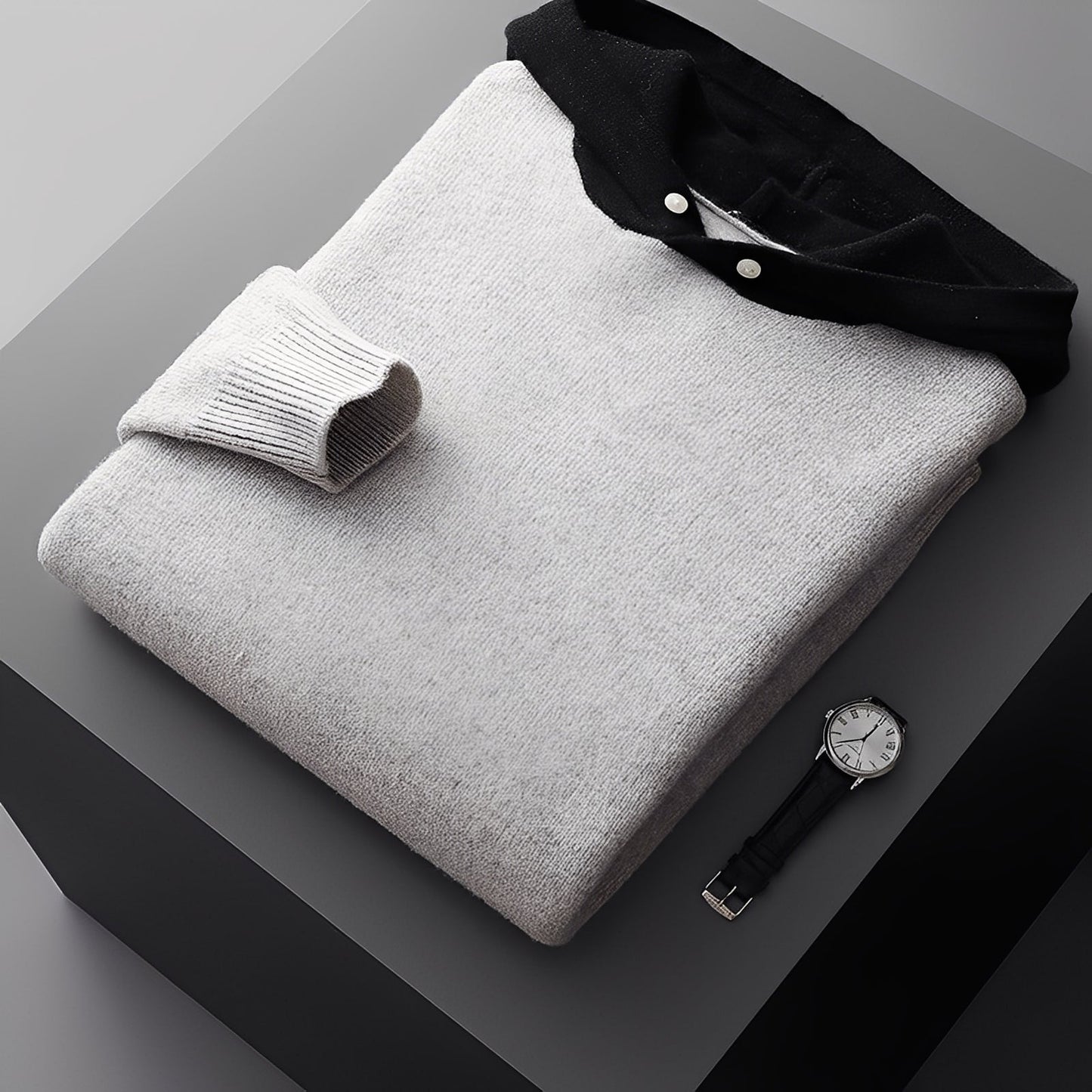 Darius - Stylowa, ciepła bluza z kapturem dla panów