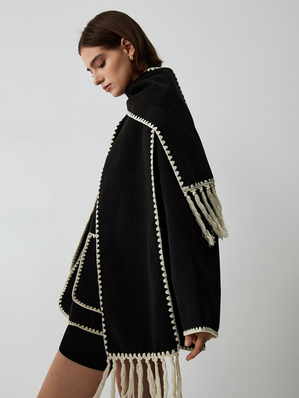 Elodie – Kurtka z szalem