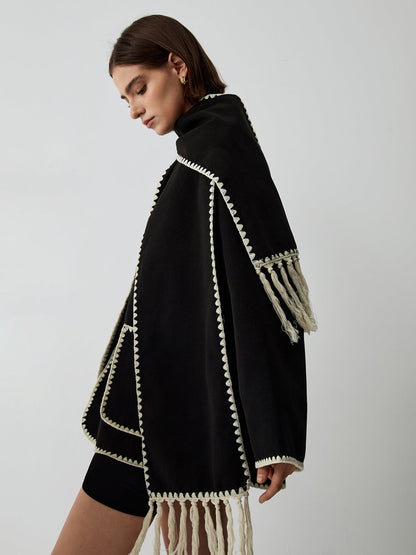 Elodie – Kurtka z szalem