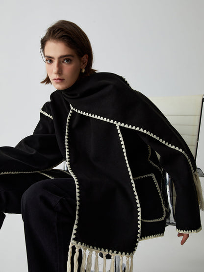 Elodie – Kurtka z szalem