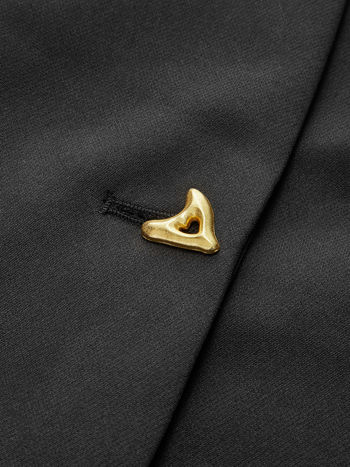 Leonie - Bluzka z guzikami i dekoltem V