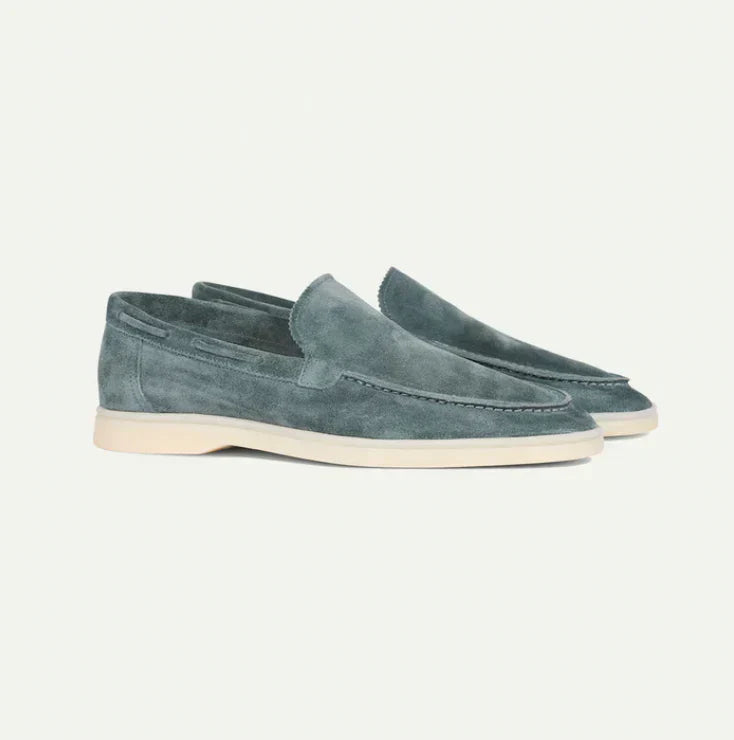 Lorenzo – Klasyczne zamszowe loafers dla mężczyzn