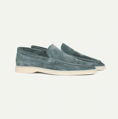 Lorenzo – Klasyczne zamszowe loafers dla mężczyzn