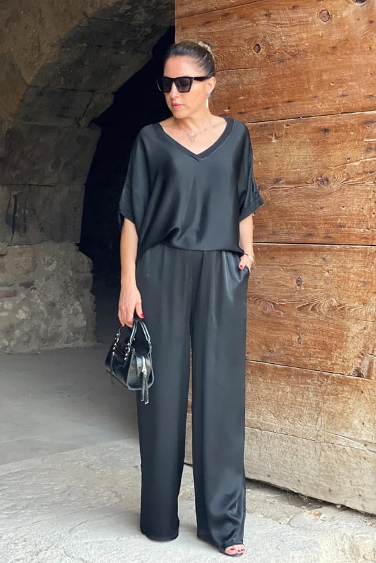 Brittany - Satynowy Zestaw Pełen Elegancji