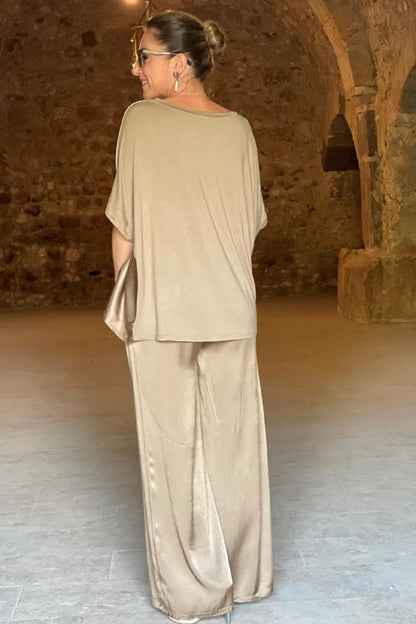 Brittany - Satynowy Zestaw Pełen Elegancji