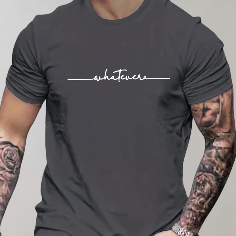 Frodo - Luźny Męski T-Shirt z Okrągłym Dekoltem