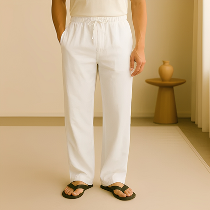 Jesriel - Wygodne spodnie z prostymi nogawkami dla mężczyzn