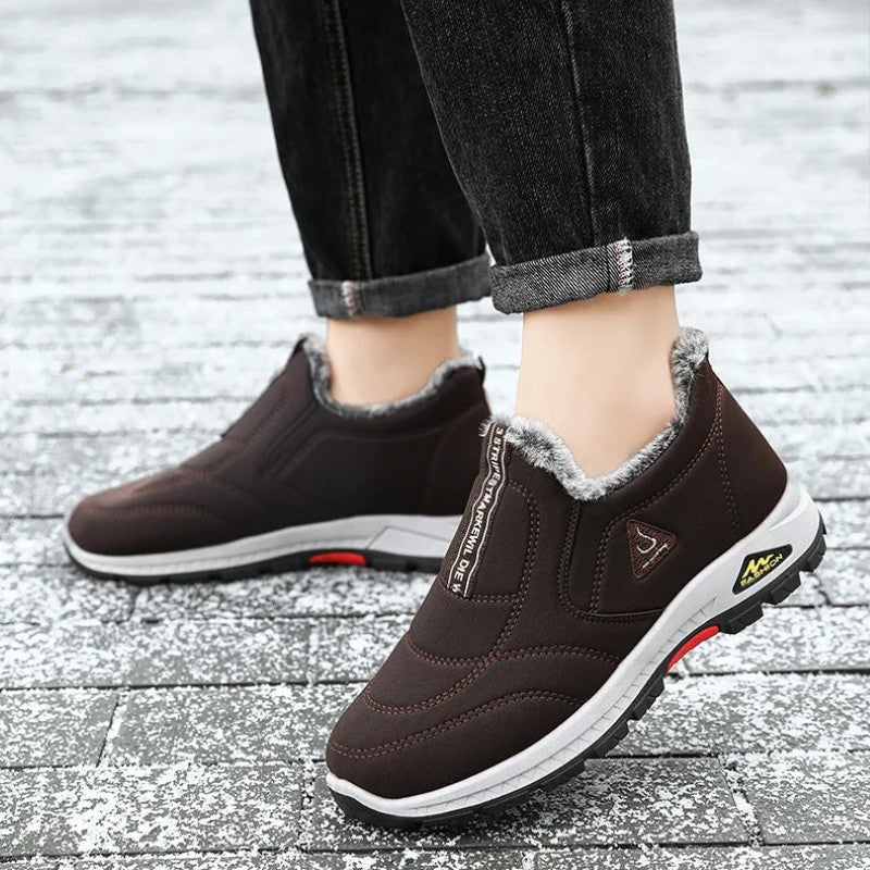 GripTrail – Sneakersy damskie z polarową, antyślizgową podeszwą