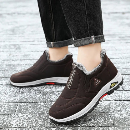 GripTrail – Sneakersy damskie z polarową, antyślizgową podeszwą