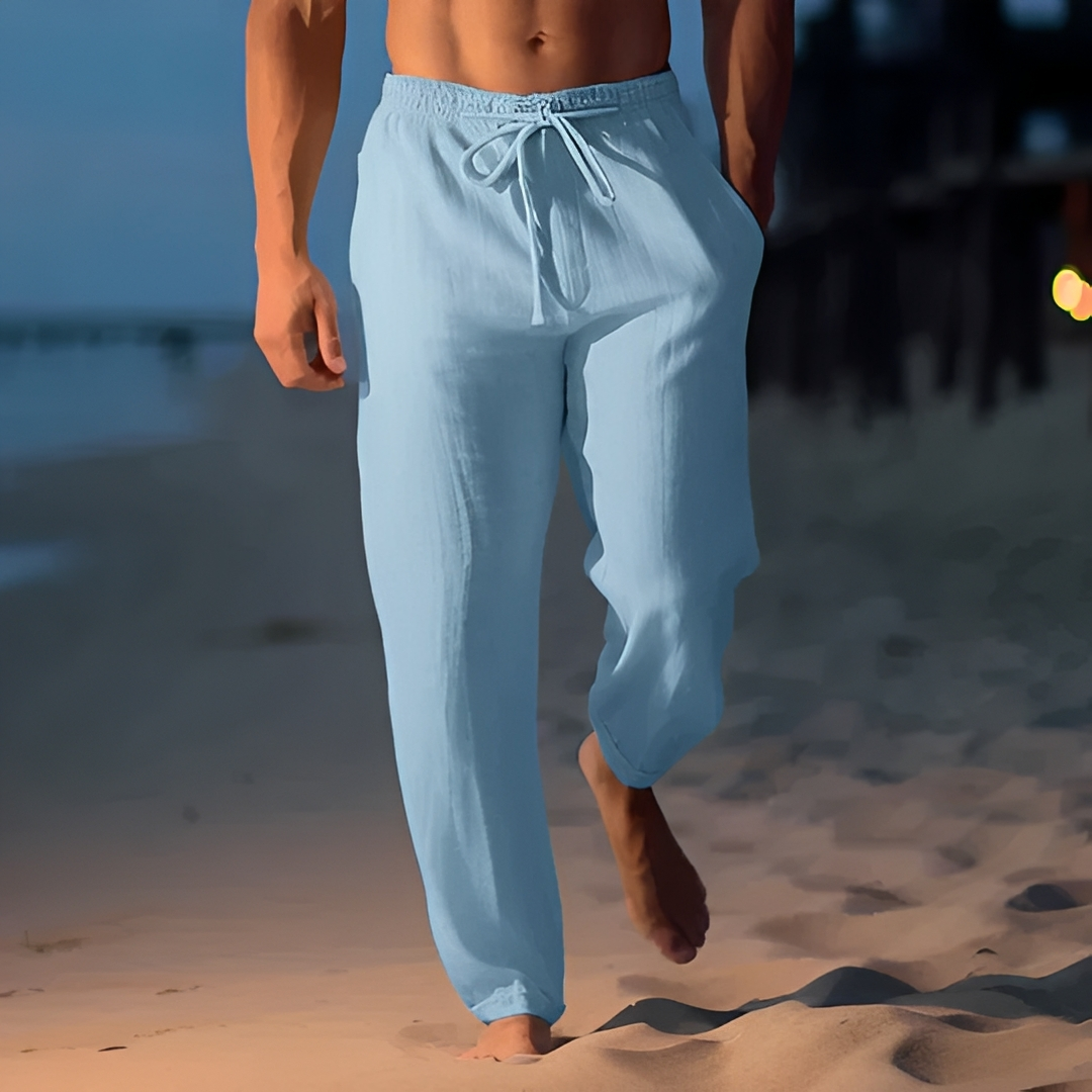 Khen - Modne letnie spodnie męskie