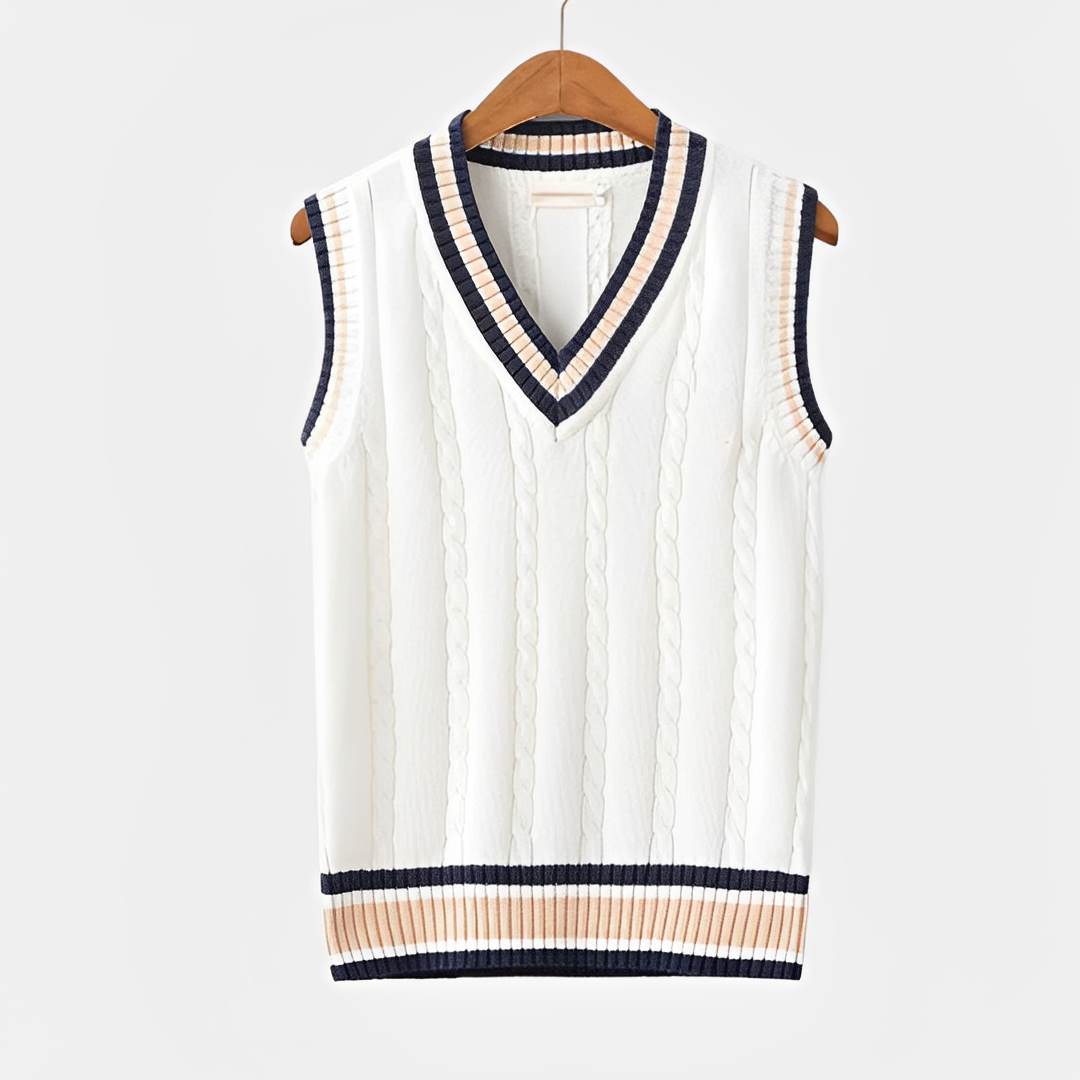 Dale - Męska kamizelka dzianinowa