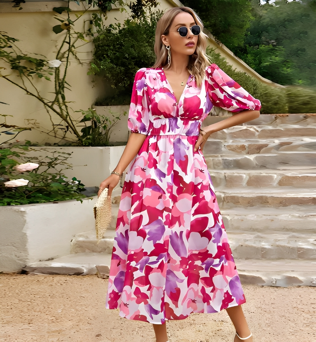 Delilea - Stylowa letnia sukienka dla kobiet