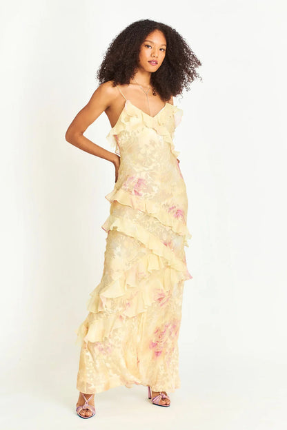 Talisa - Suknia Maxi Damska, Elegancka & Zwiewna