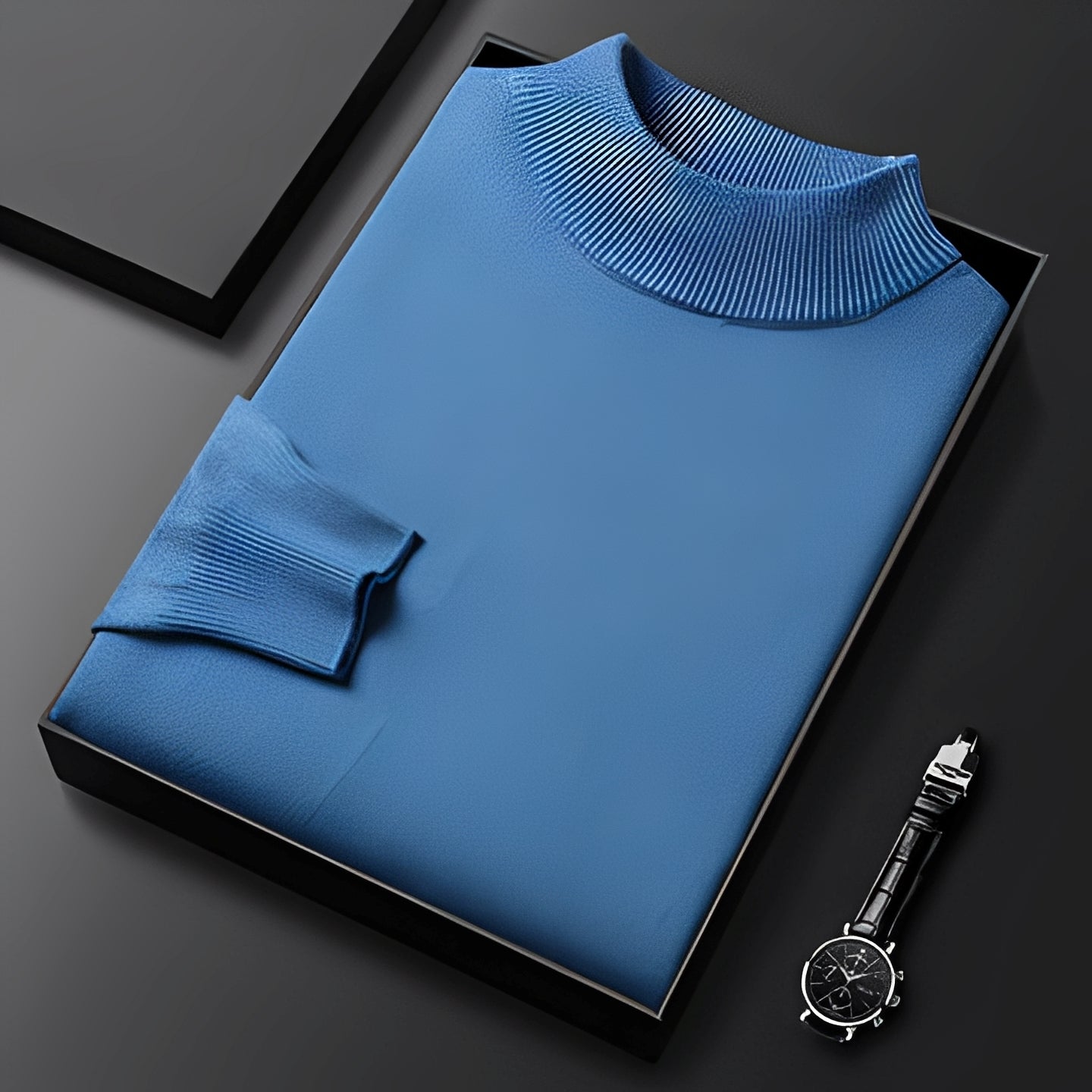 Kervan - Męski, gruby sweter zimowy z dzianiny