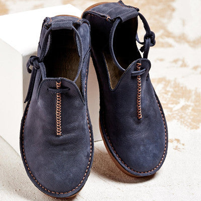 Alita - Skórzane Buty Damskie Komfortowe