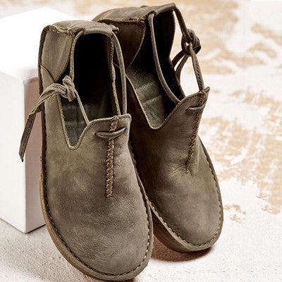 Alita - Skórzane Buty Damskie Komfortowe