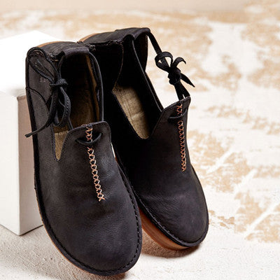 Alita - Skórzane Buty Damskie Komfortowe