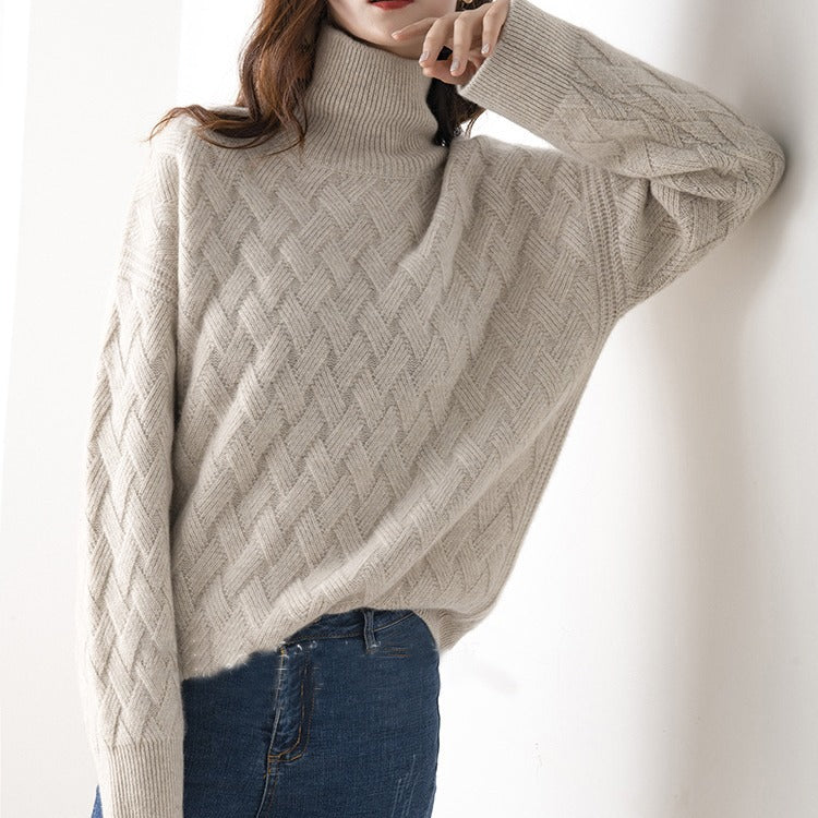 Antonia – Wygodny sweter z dzianiny