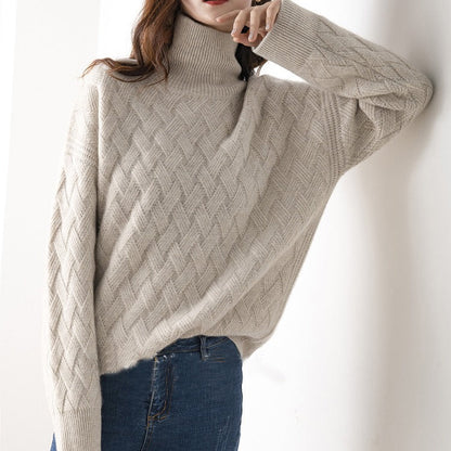 Antonia – Wygodny sweter z dzianiny