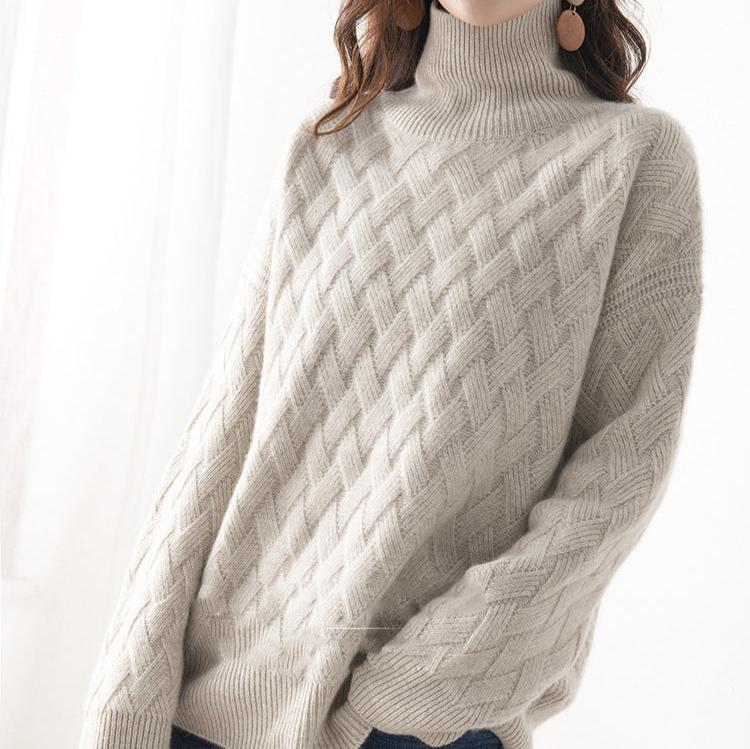 Antonia – Wygodny sweter z dzianiny