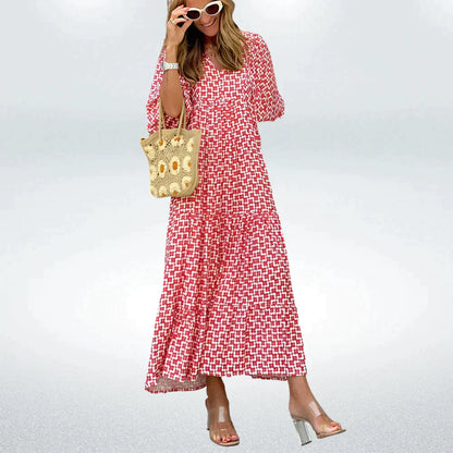 Sophia - Sukienka na co dzień dla kobiet, nowoczesna i wygodna