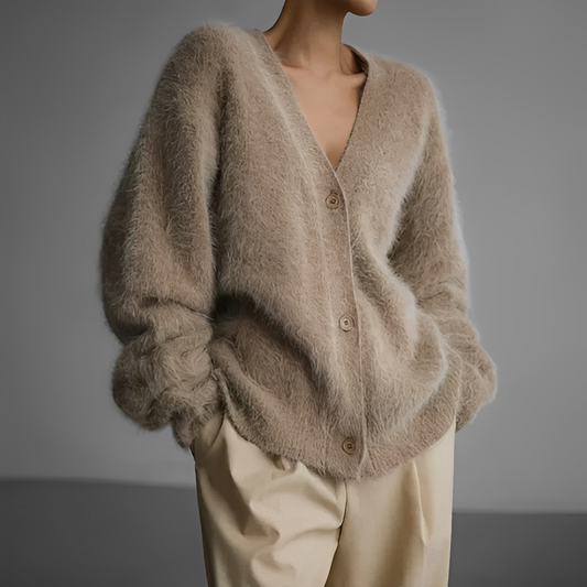 Adriene - Kardigan zimowy swobodny i wygodny dla kobiet