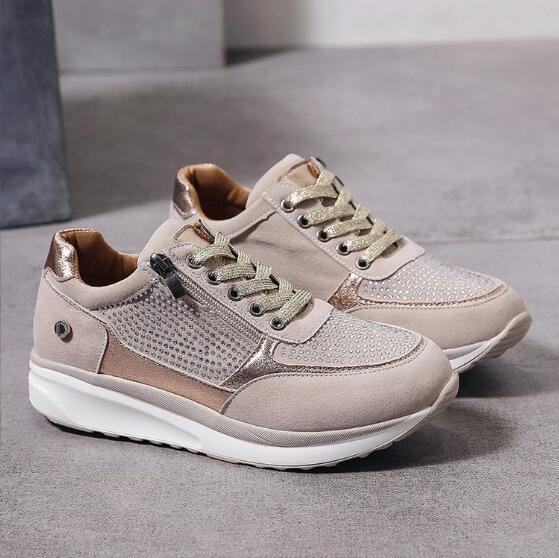 Sparkle - Ortopedyczne Sneakersy z Zamkiem