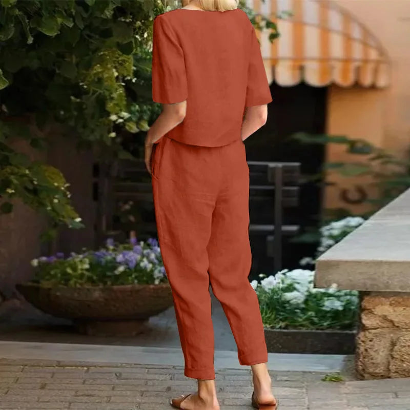 Freydis - Elegancki Zestaw Dwuczęściowy