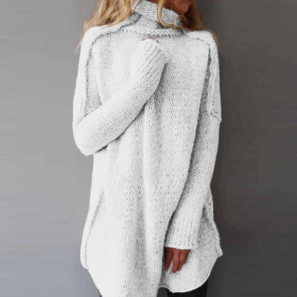 Greta – Sweter z kołnierzem
