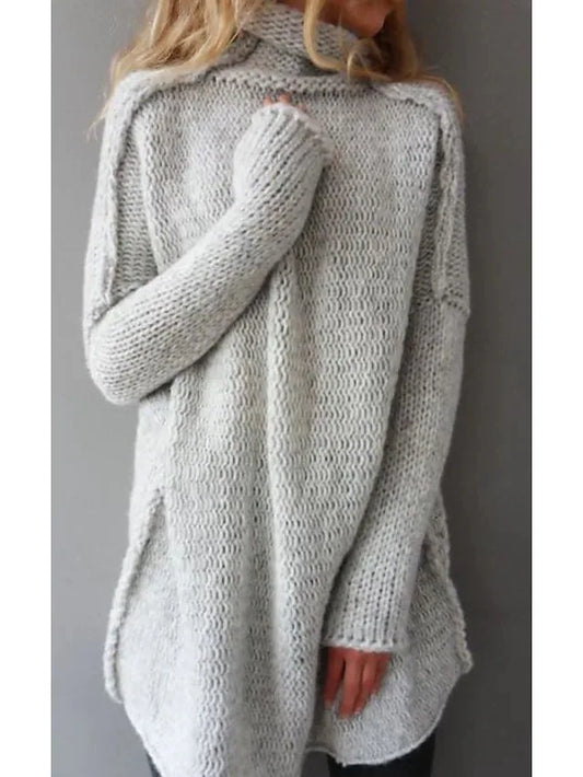 Greta – Sweter z kołnierzem