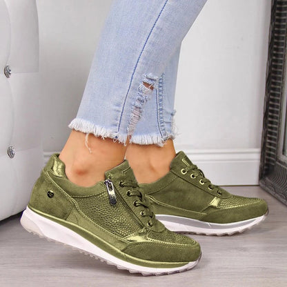 Sparkle - Ortopedyczne Sneakersy z Zamkiem